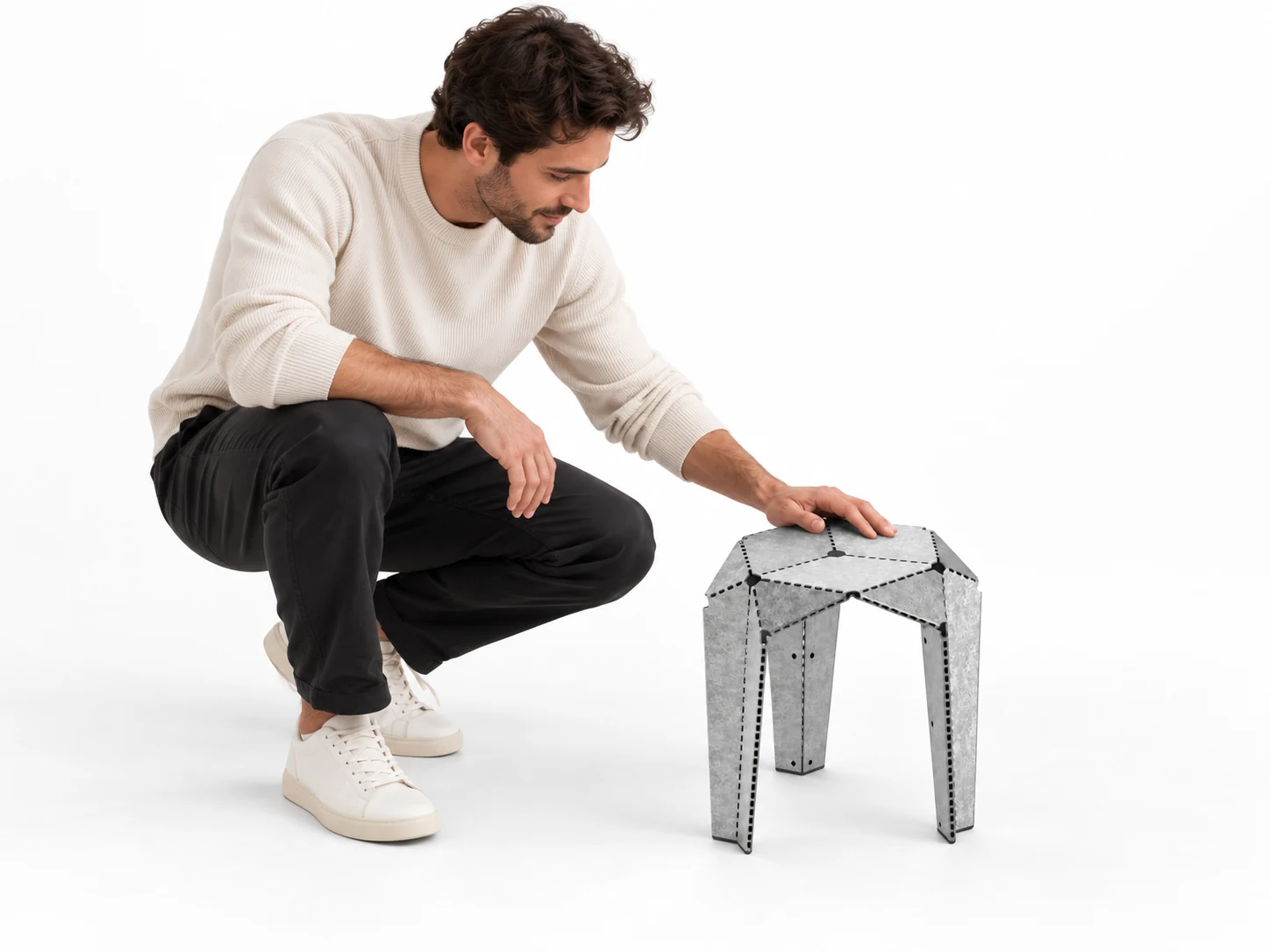 Human interaction with product